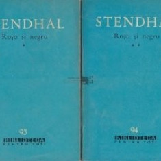 (Henri-Marie Beyle) Stendhal - Rosu si negru (2 vol.)