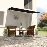 vidaXL Copertină retractabilă, antracit, 250 x 150 cm 143760