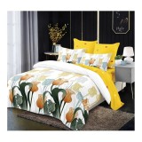 Cumpara ieftin Lenjerie de Pat Bumbac Finet, 6 Piese, Pat Dublu - CPL266