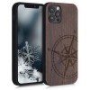 Husa pentru Apple iPhone 12 / iPhone 12 Pro, Lemn, Maro, 52734.01, Carcasa, Kwmobile