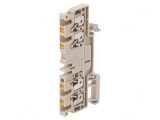 Conector Șine 2,5mm2 4 Borne Bej 5,1mm