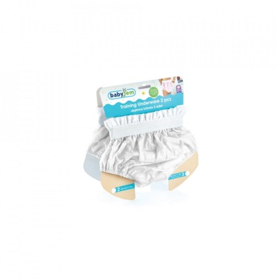 Set 2 chilotei antrenament babyjem, nr.2 12-14 kg (culoare: alb) foto