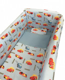 Lenjerie de pat Maxi Cars 140x70 cm, Deseda