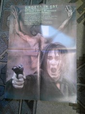 Afis Film - Undeva in Est -1991 regie N.Margineanu cu : Remus Mărgineanu, Valentin Voicilă, Dorel Vișan, Maria Ploae , 48x67cm