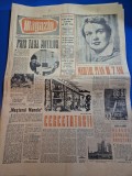 Ziarul magazin 22 noiembrie 1958 - articol tara motilor ,neagra sarului brosteni,centenarul marcii postale romanesti,legenda capului de bour
