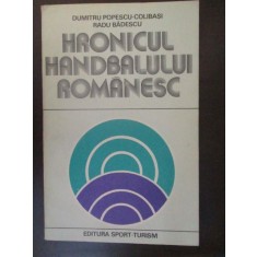 Hronicul handbalului romanesc D.Popescu-Calibasi, R.Badescu