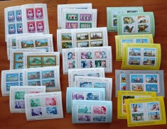ROMANIA -1967/89-&amp;#039;&amp;#039; PRO-EUROPA COLABORARE CULTURAL -EC&amp;#039;&amp;#039;- LOT- 14SETURI COMPLETE=28 COLITE.-MNH-NESTAMP-CALIT EXTRA foto