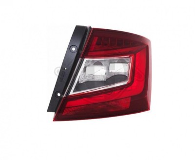 Stop spate, lampa Skoda Fabia, 07.2018-2021, model: Hatchback, montare spate, dreapta, H21W+LED+P21W+PY21W; fara soclu bec; DEPO foto