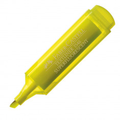 Textmarker 1546 Faber-Castell, Galben Super Fluorescent, Evidentiator Faber-Castell, Evidentiatoare Faber-Castell, Markere Faber-Castell, Markere Fabe