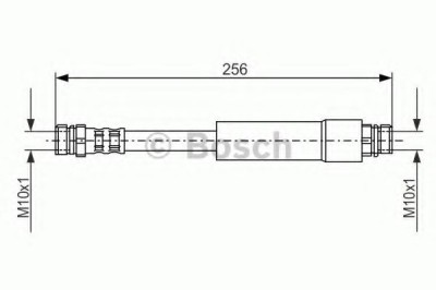 Conducta / cablu frana AUDI A3 Sportback (8PA) (2004 - 2013) BOSCH 1 987 476 284 foto