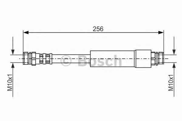Conducta / cablu frana AUDI A3 Sportback (8PA) (2004 - 2013) BOSCH 1 987 476 284