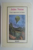 Cinci Saptamani in Balon - Jules Verne - Carte Copii, Povesti - Coperta Uzata