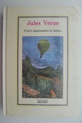 Cinci saptamani in balon &amp;ndash; Jules Verne (coperta putin uzata) foto