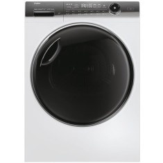 Uscator de rufe Haier HD90-A3Q979U1-S, Pompa de caldura, 9 kg, 14 programe, Clasa C, Motor inverter, Super silent, iRefresh, Drum light, Alb