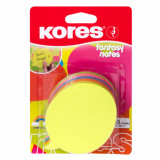 Notite Adezive Dialog Kores, 5 Culori Neon, 50 File/Culoare, 70x70 mm, Bloc Notes, Sticky Notes, Post-it, Post-it-uri, Bloc de Hartie, Notite pentru B