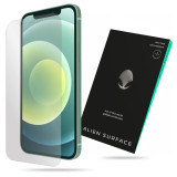 Folie Alien Surface, iPhone 12 / 12 Pro, Case Friendly Transparent, Doar ecran - Compatibila cu o husa