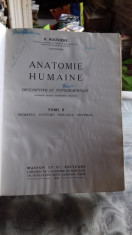 ANATOMIE HUMAINE DESCRIPTIVE ET TOPOGRAPHIQUE - H. ROUVIERE VOL.2 (ANATOMIE DESCRIPTIVE SI TOPOGRAFICA) foto