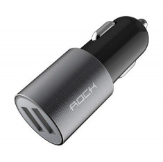 Incarcator auto Rock Motor Charger - Dual USB foto