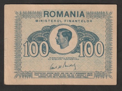 Romania, 100 lei 1945 * 2 foto