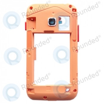Capac Samsung S6802 Ace Duos spate, spate portocaliu mijlociu foto