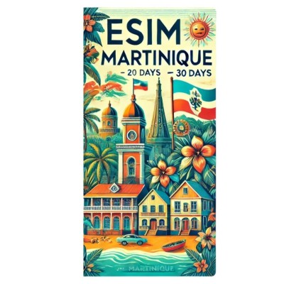 eSIM Martinique 20GB 30Days Standard foto