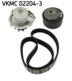 SKF VKMC 02204-3 Set pompa apa + curea dintata