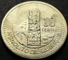 Moneda exotica 10 CENTAVOS - GUATEMALA, anul 1996 *cod 2278, America Centrala si de Sud