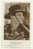 Cp actori : Rudolph Valentino - interbelica, Necirculata, Fotografie