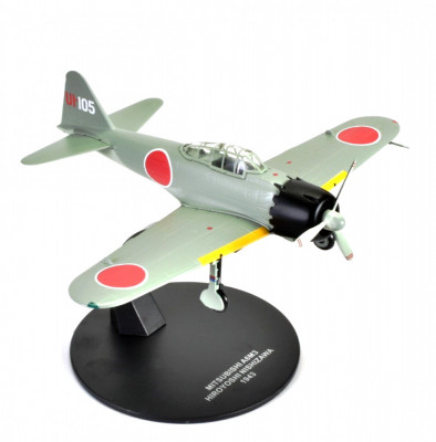 Macheta MITSUBISHI A6M3 HIROYOSHI NISHIZAWA 1943 - WW II - Atlas foto