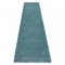 Covor, Traversa SOFFI shaggy 5cm albastru - pentru bucătărie, hol și coridor, 80x200 cm