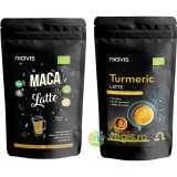 Pachet Maca Latte Pulbere fara Gluten Ecologica/Bio 150g + Turmeric Latte Pulbere Ecologica/Bio 150g