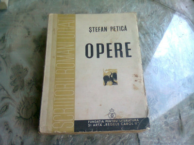 Opere , Stefan Petica , 1938 foto