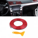 Banda Decorativa Auto Interior / Exterior, 5 m, Rosu RAZ347