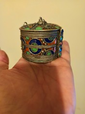 Cutie bratara largintat deosebita foto