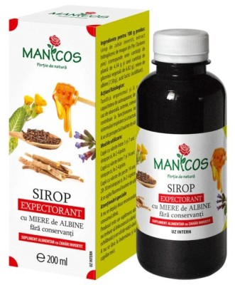SIROP EXPECTORANT CU MIERE 200ML foto