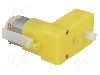 Motor DC, 3...6V DC, 200mA, 65rot./min, SPARKFUN ELECTRONICS INC., ROB-13258