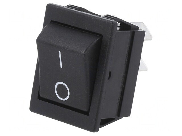 Rocker Switch DP4T OFF-ON 16A/250V