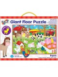 Giant Floor Puzzle: Ferma - 30 piese, Galt