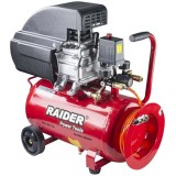 Raider RD-AC12 - Compresor cu ulei 1500 W 24 l 110 l/min 8 bar