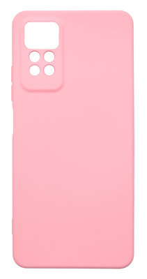 Husa de protectie din silicon pentru Redmi Note 11 Pro, SoftTouch, interior microfibra, Roz foto