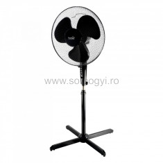 Ventilator cu stativ, negru, 40 cm, 45W foto
