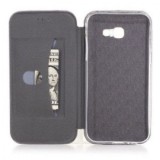 Husa Portofel Samsung Galaxy J5 2017 Neagra MyStyle Piele Eco Protectie Anti-zgarieturi