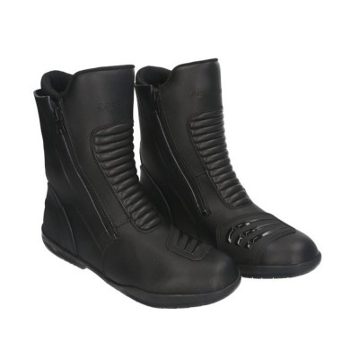 Cizme moto piele Adrenaline Hyper, negru, marime 43 foto