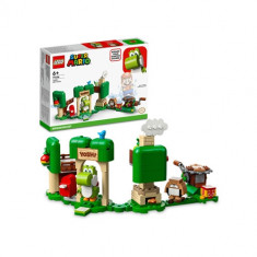 LEGO Super Mario Set de Extindere Casa cu Cadouri a lui Yoshi 71406 foto