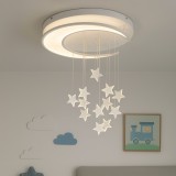 Lustra Led Moderna Alba, Design Stele, 60W, Lumina Reglabila 3000&ndash;6500K