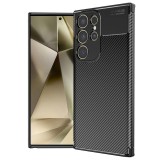 Husa Samsung Galaxy S24 Ultra Techsuit CarbonFiber, negru
