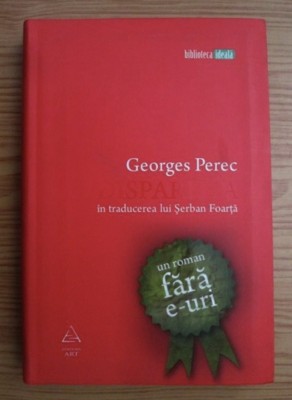 Georges Perec - Disparitia foto
