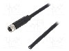 Conector M8, 5 pini, clasa etanseitate IP65, IP67, DEGSON ELECTRONICS - PM-M8B-05P-FF-SL7A01-00A(H)