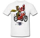 Cumpara ieftin Tricou &quot; Cartoon motorcycle drawing &quot;