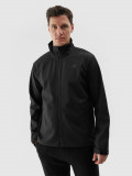 Geacă softshell anti-v&acirc;nt membrană 5000 pentru bărbați - neagră, 4F Sportswear